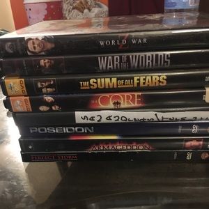 PREOWNED wear and tear  8 DVD bundle